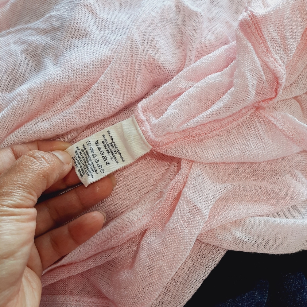 We The Free Pink Oversized Lightweight Knit Small Top - Picture 12 of 16